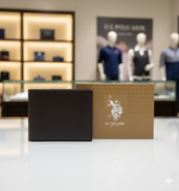 USP LEATHER BI FOLD  MENS WALLET